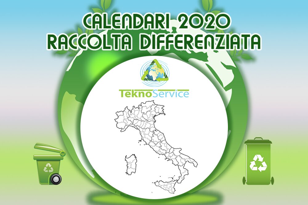 FORNITURA SEMESTRALE SACCHETTI PER L'ORGANICO, PLASTICA E PANNOLINI - News  Teknoservice Italia - Tekno Service Italia